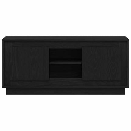 TV-skab 102 x 35 x 45 cm Sort eg Konstrueret træ