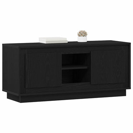 TV-skab 102 x 35 x 45 cm Sort eg Konstrueret træ