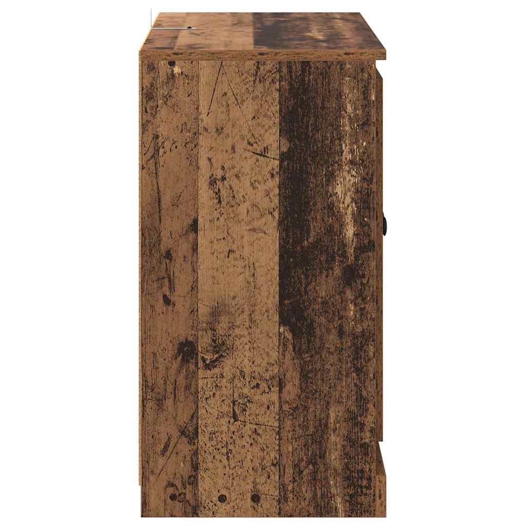 Sideboard Gammelt træ 70 x 35,5 x 67,5 cm Konstrueret træ