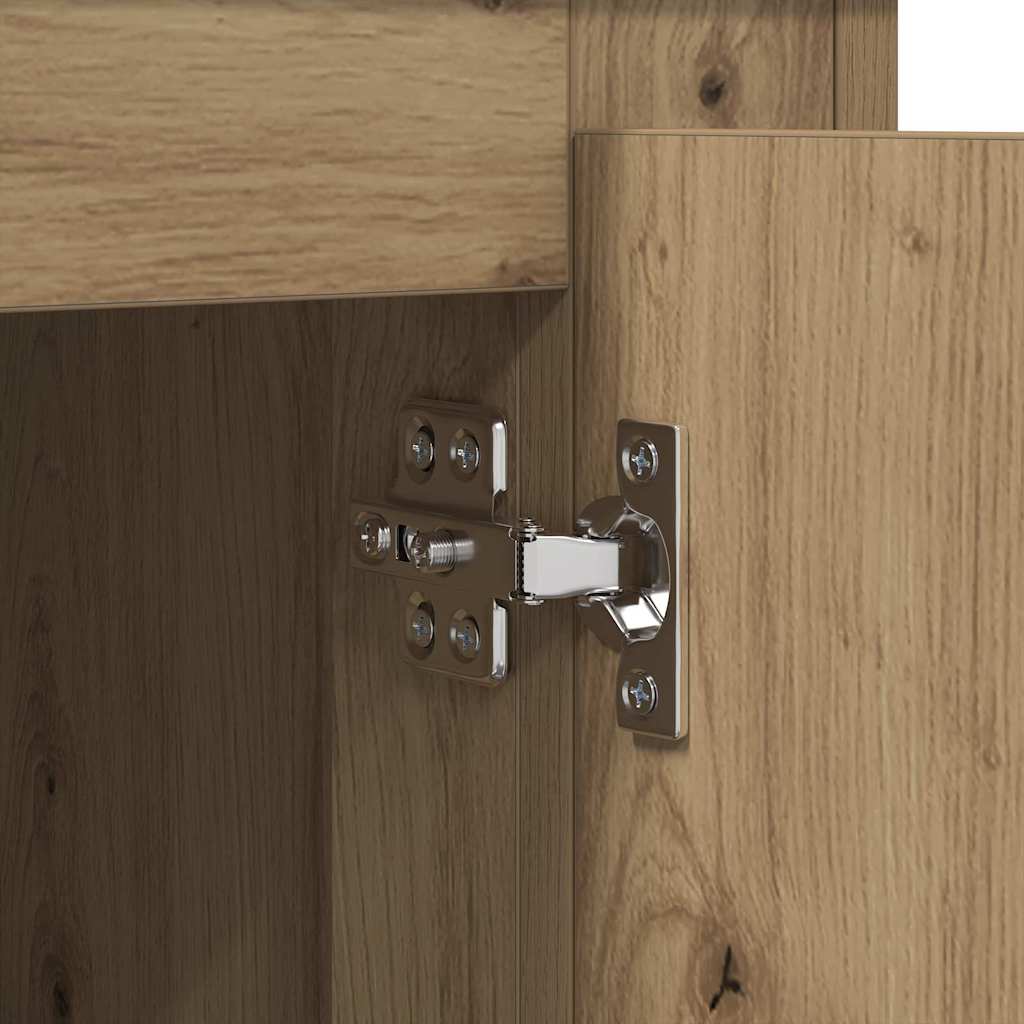 Sideboard Artisan Egetræ 70 x 35,5 x 67,5 cm Konstrueret træ