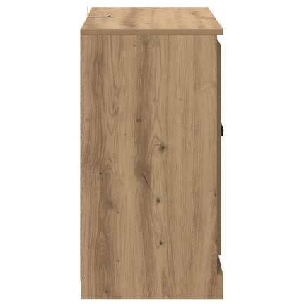 Sideboard 70 x 35,5 x 67,5 cm Artisan Egetræ Konstrueret træ