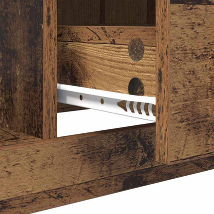 Sofabord Gammelt træ 90 x 50 x 35 cm Konstrueret træ