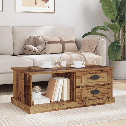 Sofabord Gammelt træ 90 x 50 x 35 cm Konstrueret træ