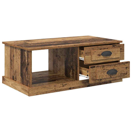 Sofabord Gammelt træ 90 x 50 x 35 cm Konstrueret træ