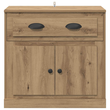 Highboard Artisan Egetræ 70 x 35,5 x 67,5 cm Konstrueret træ