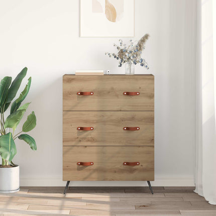 Skuffeskab 3-Skuffe Artisan Eg 69,5 x 34 x 90 cm