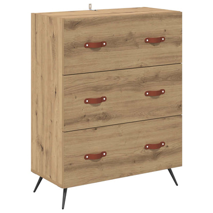 Skuffeskab 3-Skuffe Artisan Eg 69,5 x 34 x 90 cm