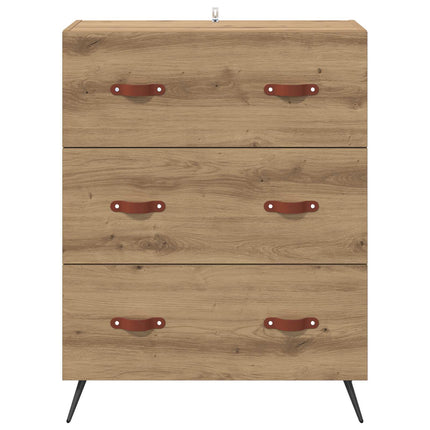 Skuffeskab 3-Skuffe Artisan Eg 69,5 x 34 x 90 cm