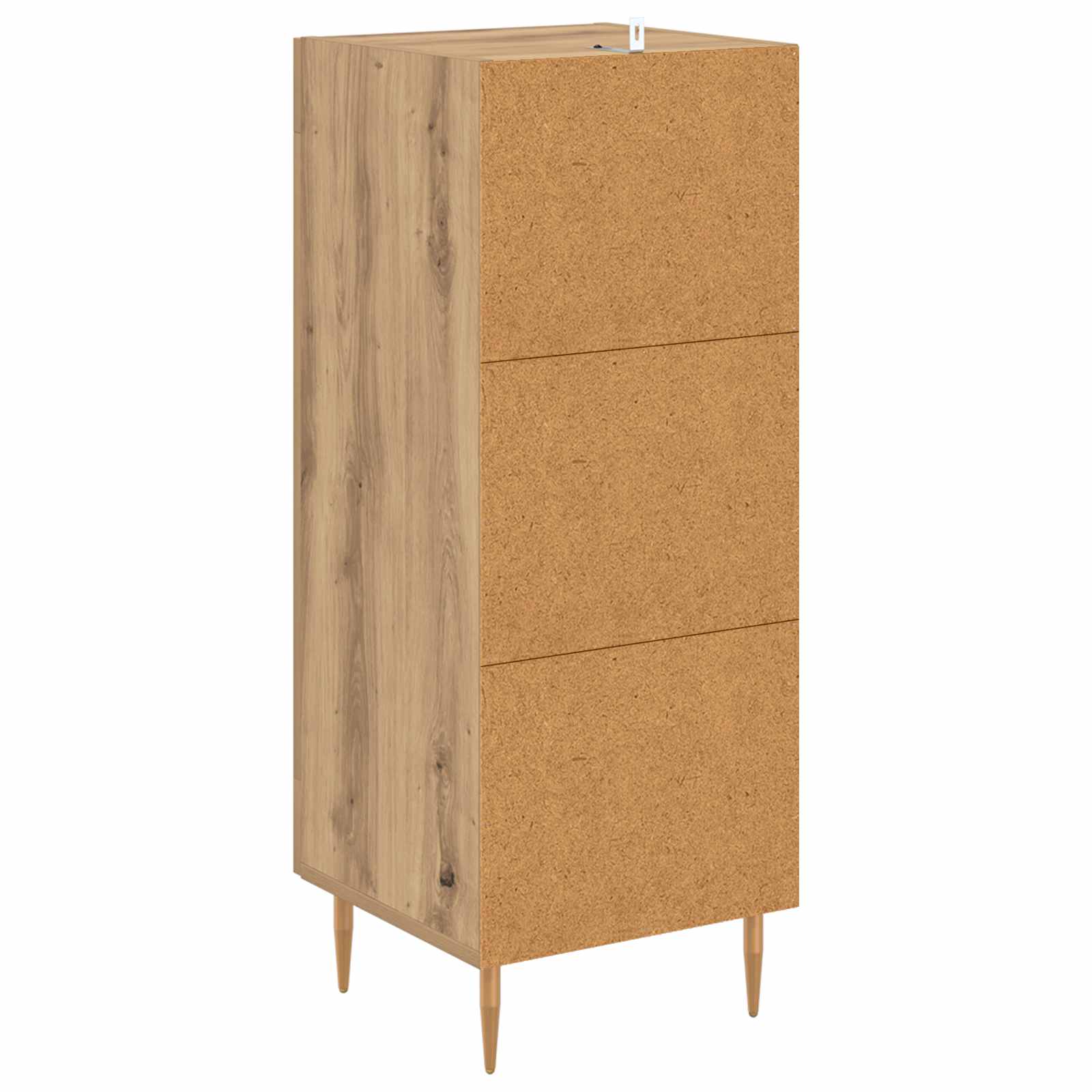 Sideboard artisan eg 34 x 34.5 x 90 cm Konstrueret træ