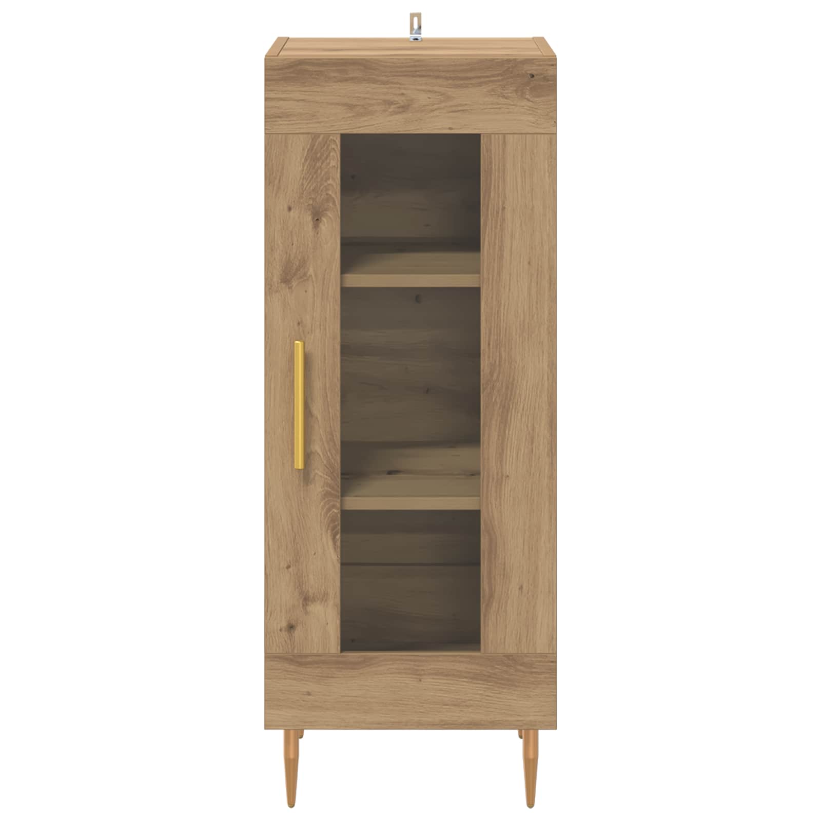Sideboard artisan eg 34 x 34.5 x 90 cm Konstrueret træ
