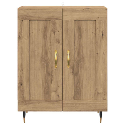 Sideboard Artisan Egetræ 69,5 x 34 x 90 cm Konstrueret træ