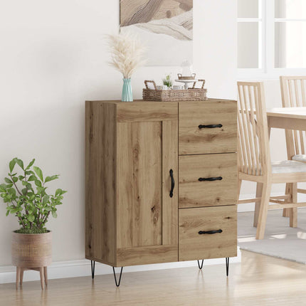 Sideboard Artisan Eg 69,5 x 34 x 90 cm Konstrueret træ