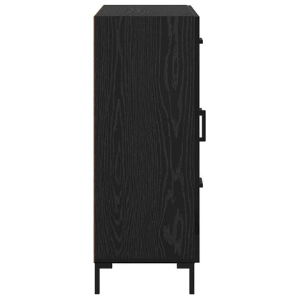 Sideboard Sort eg 69.5 x 34 x 90 cm Konstrueret træ