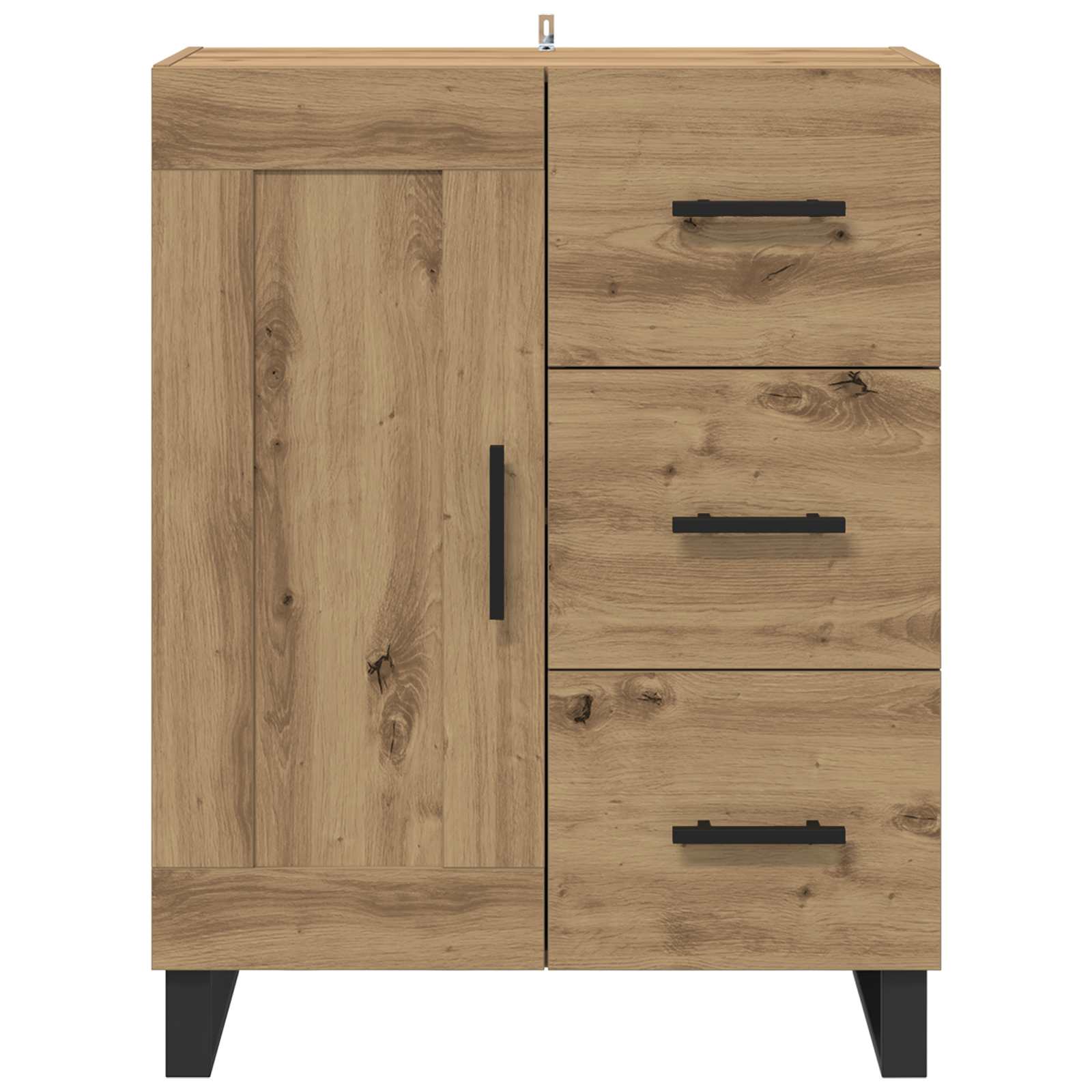 Sideboard Artisan Egetræ 69,5 x 34 x 90 cm
