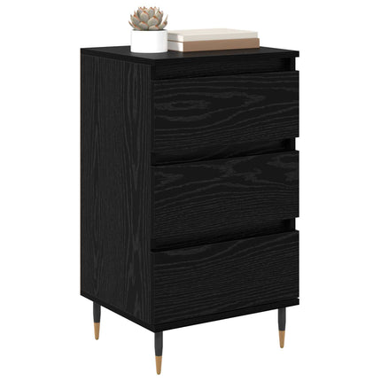 Sideboard Sort eg 35 x 40 x 70 cm Konstrueret træ