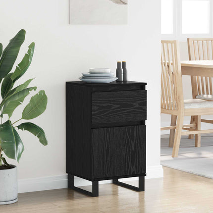 Sideboard Sort eg 35 x 40 x 70 cm Konstrueret træ