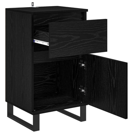 Sideboard Sort eg 35 x 40 x 70 cm Konstrueret træ
