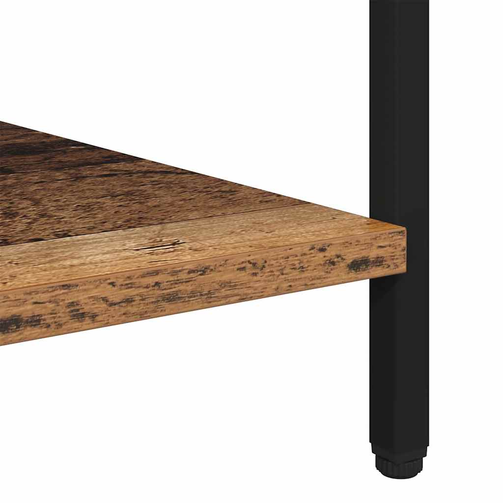 Sengebord 2 pcs Gammelt træ 40 x 40 x 50 cm Konstrueret træ