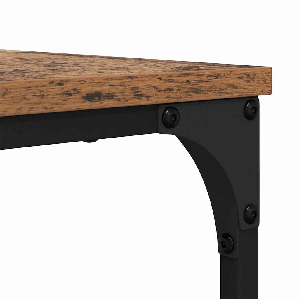 Sofabord 2 pcs Gammelt træ Konstrueret træ