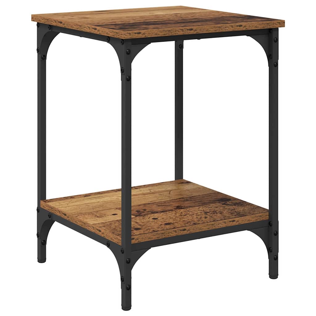 Sofabord Gammelt træ 40 x 40 x 55 cm Konstrueret træ