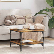 Sofabord Gammelt træ 55 x 55 x 40 cm Konstrueret træ