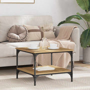 Sofabord Artisan Egetræ 55 x 55 x 40 cm Konstrueret træ