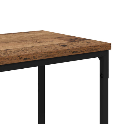 Konsolbord Gammelt træ 160 x 30 x 75 cm Konstrueret træ