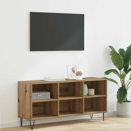 TV-skab 103,5 x 30 x 50 cm Artisan Egetræ Konstrueret træ