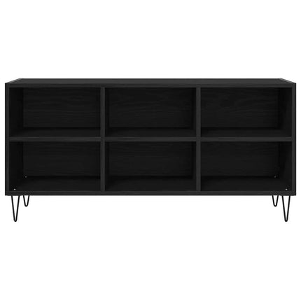 TV-skab 103,5 x 30 x 50 cm Sort eg Konstrueret træ