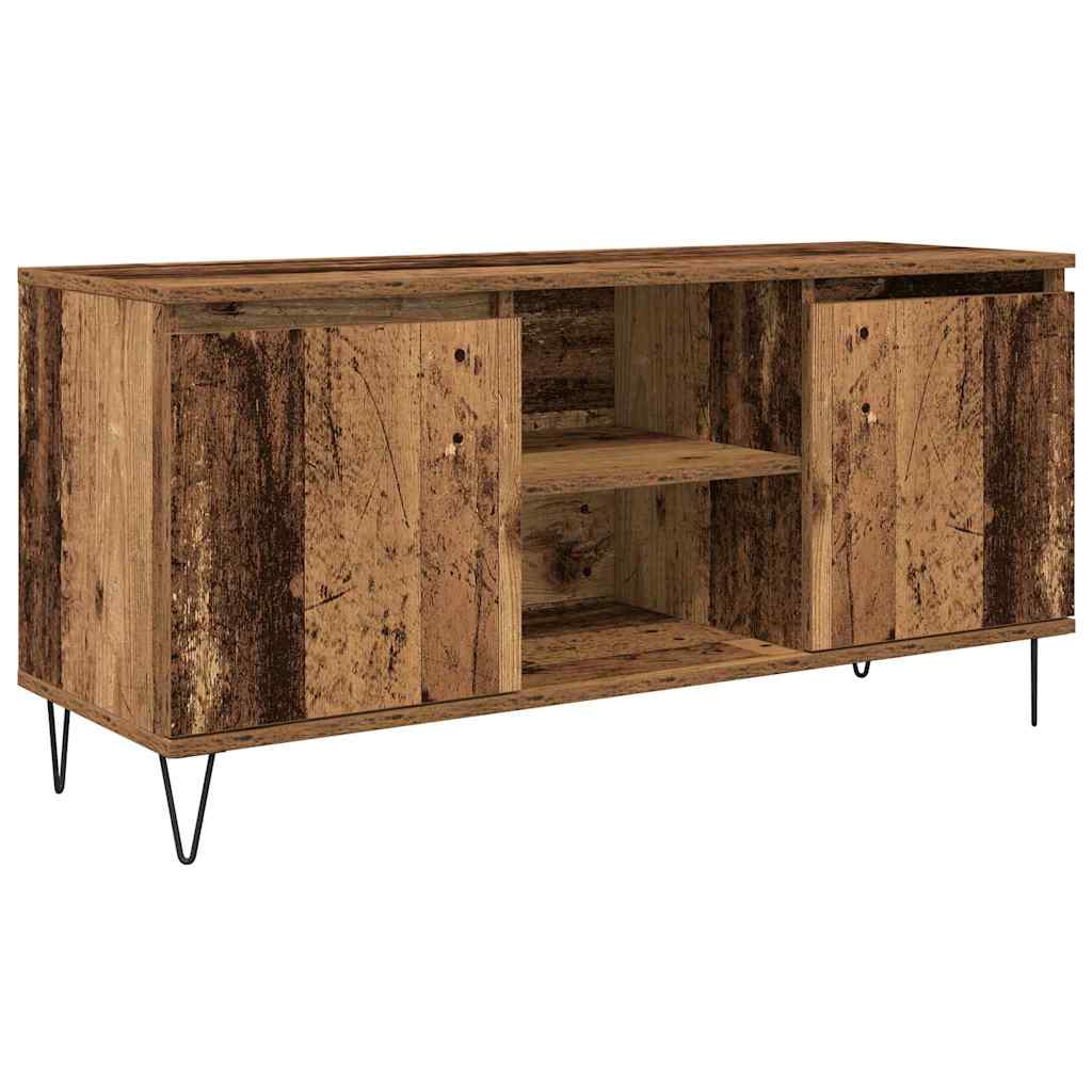 TV-skab Gammelt træ 104 x 35 x 50 cm Konstrueret træ