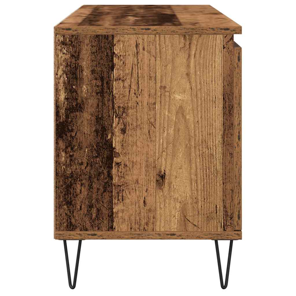 TV-skab Gammelt træ 104 x 35 x 50 cm Konstrueret træ