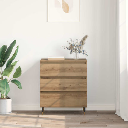 Sideboard Artisan Egetræ 60 x 35 x 70 cm Konstrueret træ