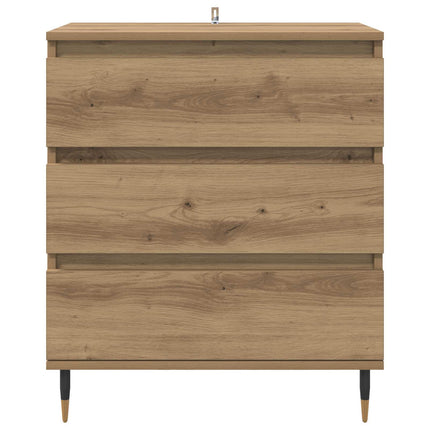 Sideboard Artisan Egetræ 60 x 35 x 70 cm Konstrueret træ
