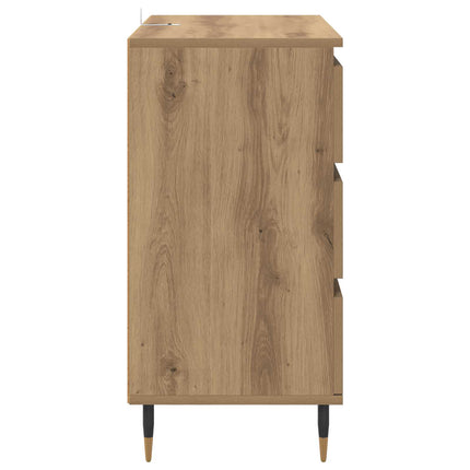 Sideboard Artisan Egetræ 60 x 35 x 70 cm Konstrueret træ