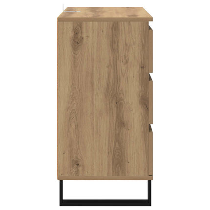 Sideboard Artisan Egetræ 60 x 35 x 70 cm Konstrueret træ