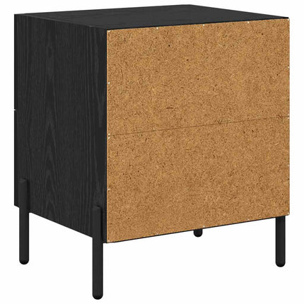 Natskab Sort eg 40 x 35 x 47,5 cm Konstrueret træ