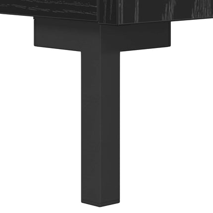 Natskab Sort eg 40 x 40 x 66 cm Konstrueret træ