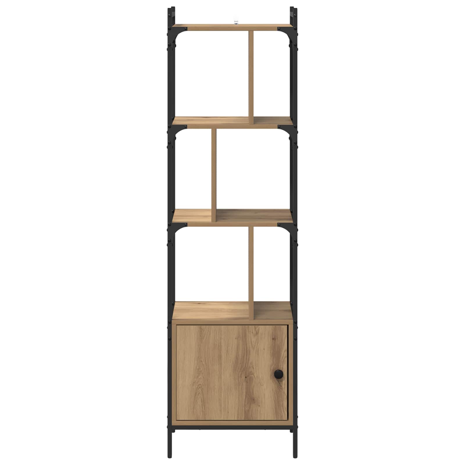 Bogreol Artisan Egetræ 44,5 x 30 x 154,5 cm Konstrueret træ