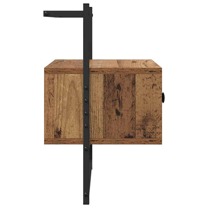 Natskab Gammelt træ 35 x 30 x 51 cm Konstrueret træ