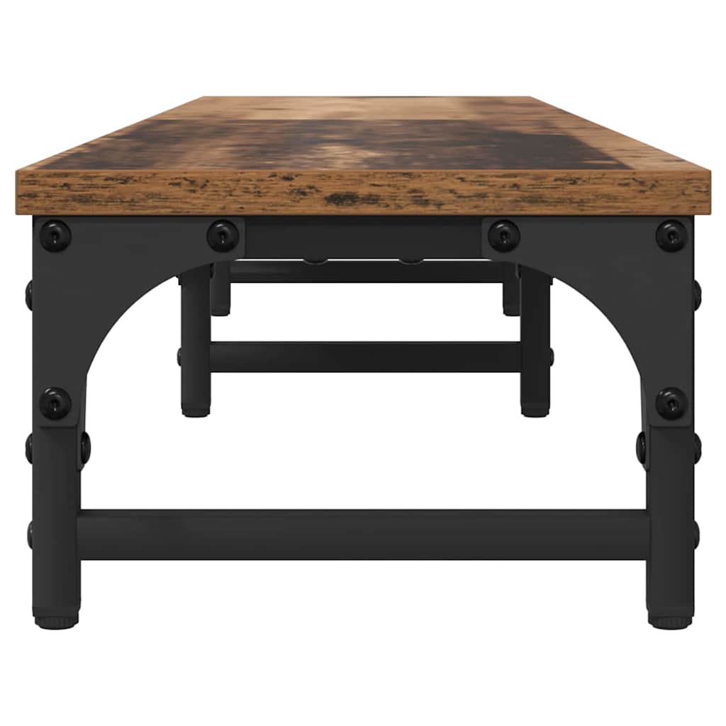 Monitor Stativ Gammelt træ 105 x 23 x 15,5 cm Konstrueret træ