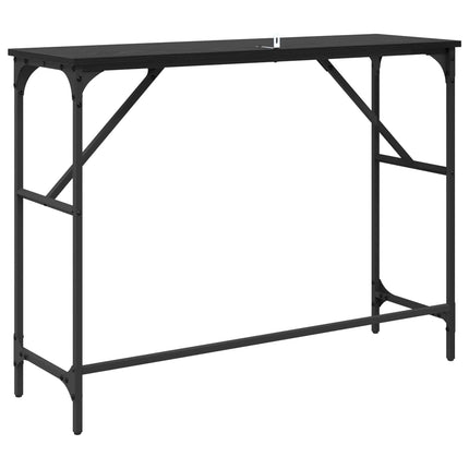 Konsolbord Sort eg 100 x 32 x 75 cm Konstrueret træ