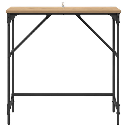 Konsolbord Artisan Egetræ 75 x 32 x 75 cm Konstrueret træ