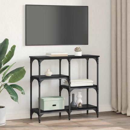 Konsolbord Sort eg 80 x 29 x 75 cm Konstrueret træ