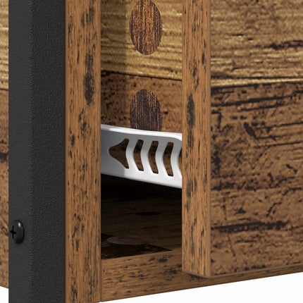 Konsolbord Gammelt træ 100 x 40 x 75 cm Konstrueret træ