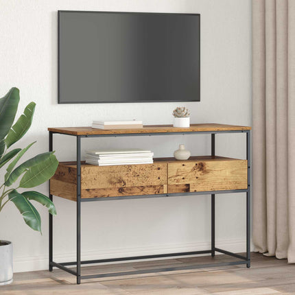 Konsolbord Gammelt træ 100 x 40 x 75 cm Konstrueret træ