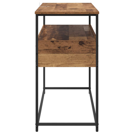 Konsolbord Gammelt træ 100 x 40 x 75 cm Konstrueret træ