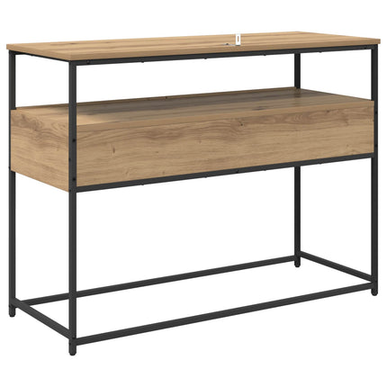 Konsolbord Artisan Egetræ 100 x 40 x 75 cm Konstrueret træ