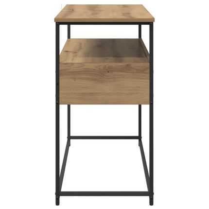 Konsolbord Artisan Egetræ 100 x 40 x 75 cm Konstrueret træ