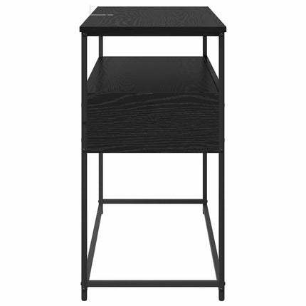 Konsolbord Sort eg 100 x 40 x 75 cm Konstrueret træ