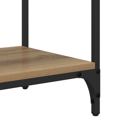 Konsolbord Artisan Egetræ 100 x 34,5 x 75 cm Konstrueret træ
